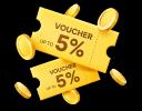 Mã giảm giá 5%