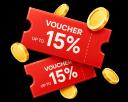 Mã giảm giá 15%
